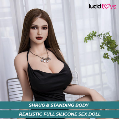 Youqdoll - Yazmin - Realistic Full Silicone Sex doll -170 cm - Natural