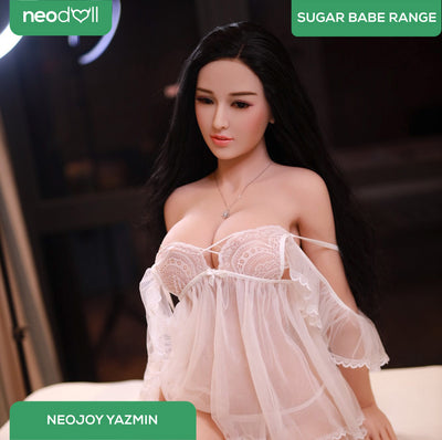 Neodoll Sugar Babe - Serene - Silicone TPE Hybrid Sex Doll - Gel Breast - Uterus - 157cm - Silicone White