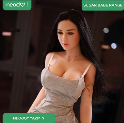 Neodoll Sugar Babe - Serene - Silicone TPE Hybrid Sex Doll - Gel Breast - Uterus - 157cm - Silicone White