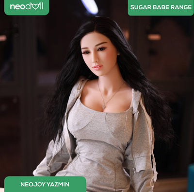 Neodoll Sugar Babe - Serene - Silicone TPE Hybrid Sex Doll - Gel Breast - Uterus - 157cm - Silicone White