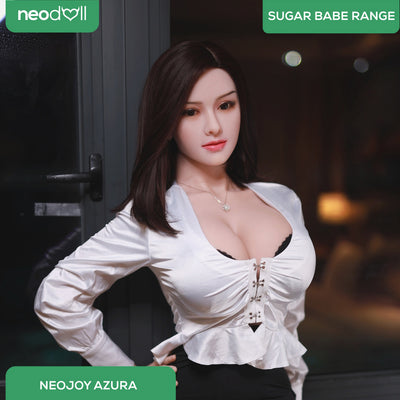 Neodoll Sugar Babe - Azura - Realistic Sex Doll - Gel Breast - Uterus - 164cm - Natural