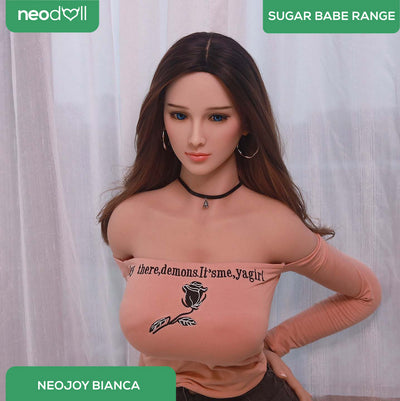 Neodoll Sugar Babe - Bianca - Realistic Sex Doll - Gel Breast - Uterus - 157cm - Wheat