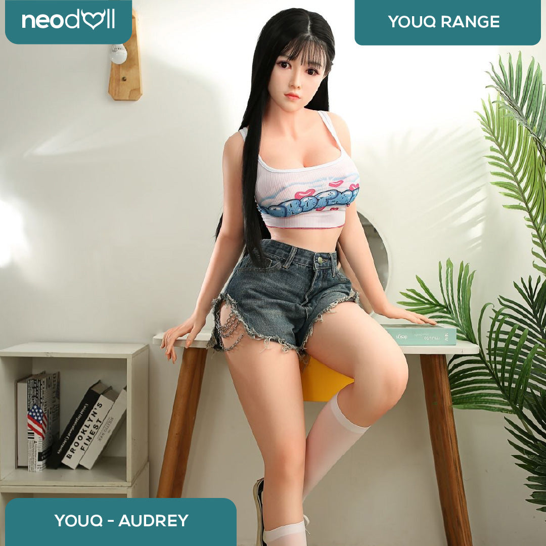 Youqdoll - Audrey - Realistic Full Silicone Sex doll - 160cm - Natural