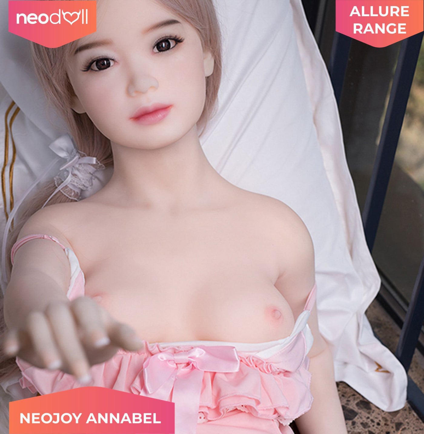 Sex Doll Annabel | 150cm Height | Natural Skin | Shrug & Standing | Neodoll Allure