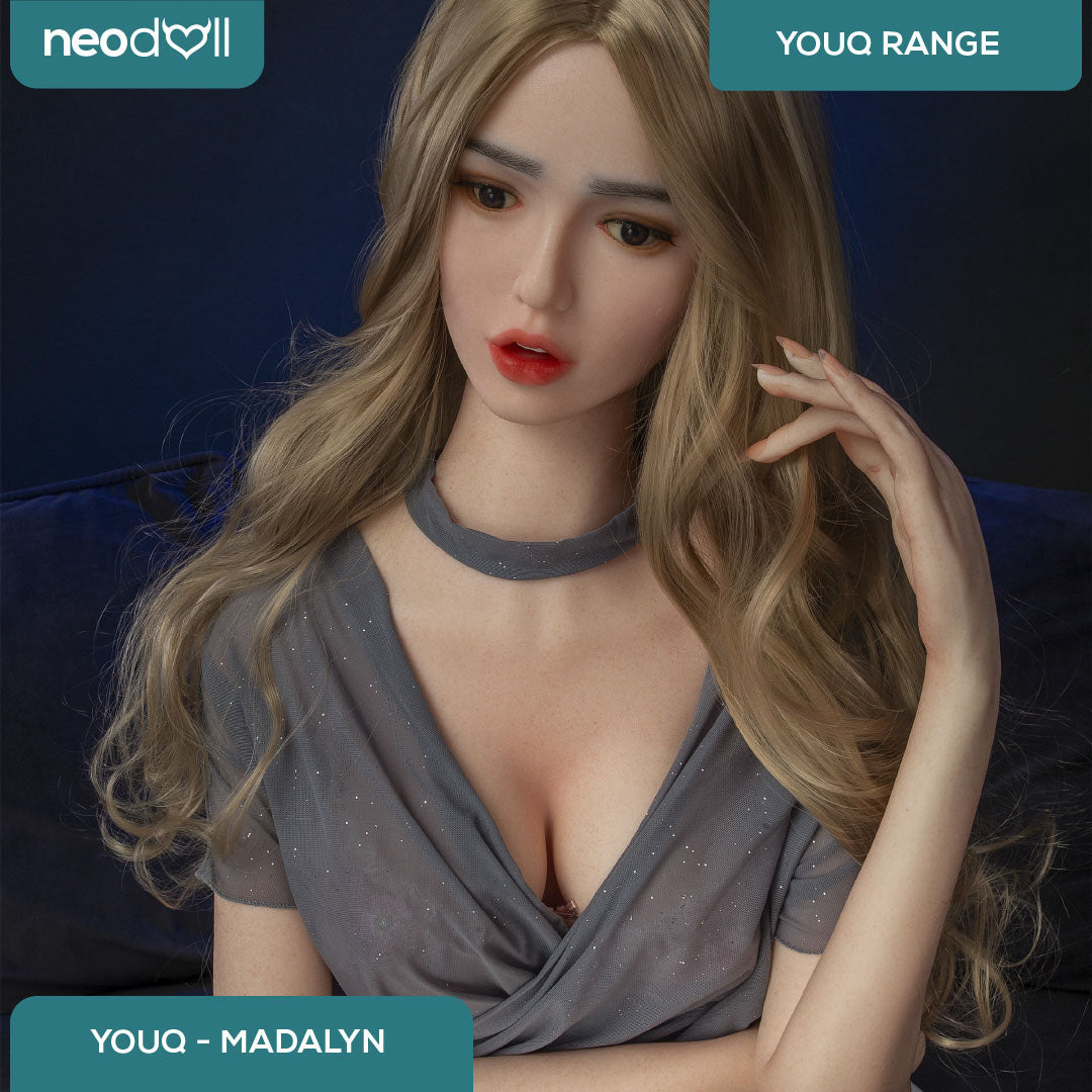 Full Silicone Sex Doll Madalyn | 165cm Height | Natural Skin | Shrug & Standing & Implanted Hair | Youqdoll