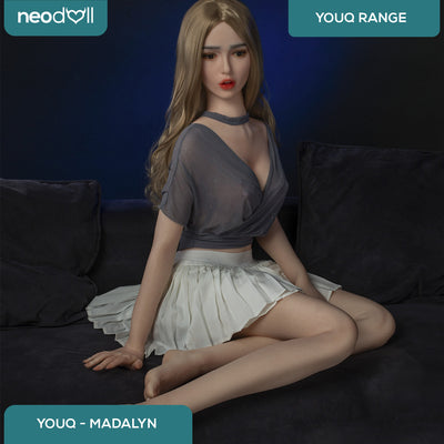 Full Silicone Sex Doll Madalyn | 165cm Height | Natural Skin | Shrug & Standing & Implanted Hair | Youqdoll