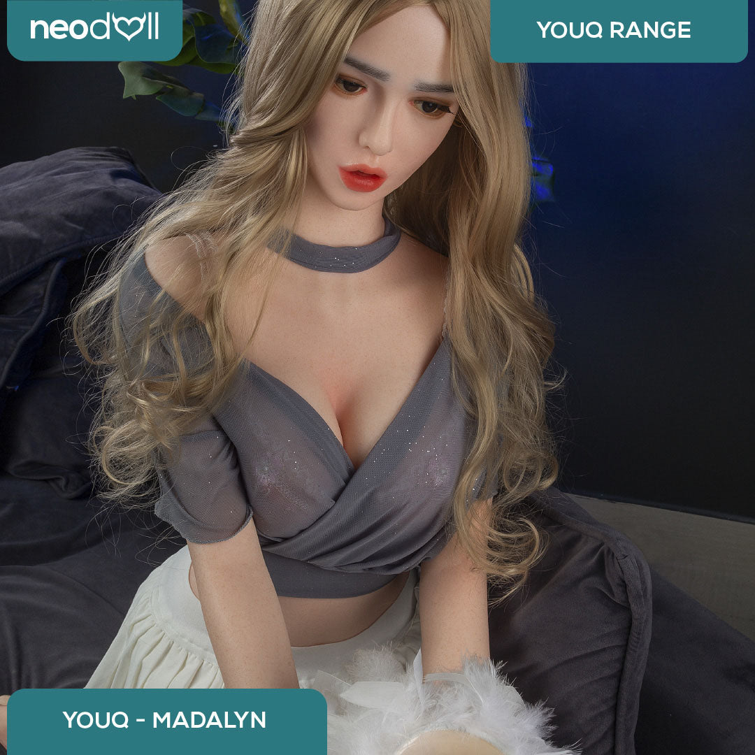 Full Silicone Sex Doll Madalyn | 165cm Height | Natural Skin | Shrug & Standing & Implanted Hair | Youqdoll