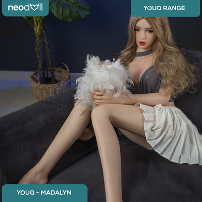 Full Silicone Sex Doll Madalyn | 165cm Height | Natural Skin | Shrug & Standing & Implanted Hair | Youqdoll