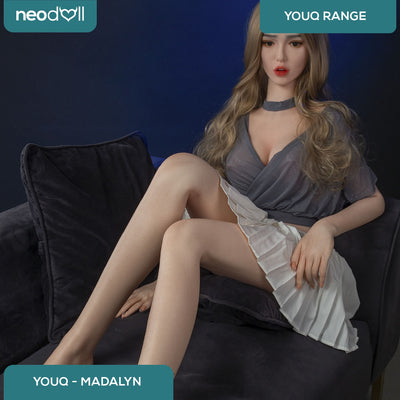 Full Silicone Sex Doll Madalyn | 165cm Height | Natural Skin | Shrug & Standing & Implanted Hair | Youqdoll