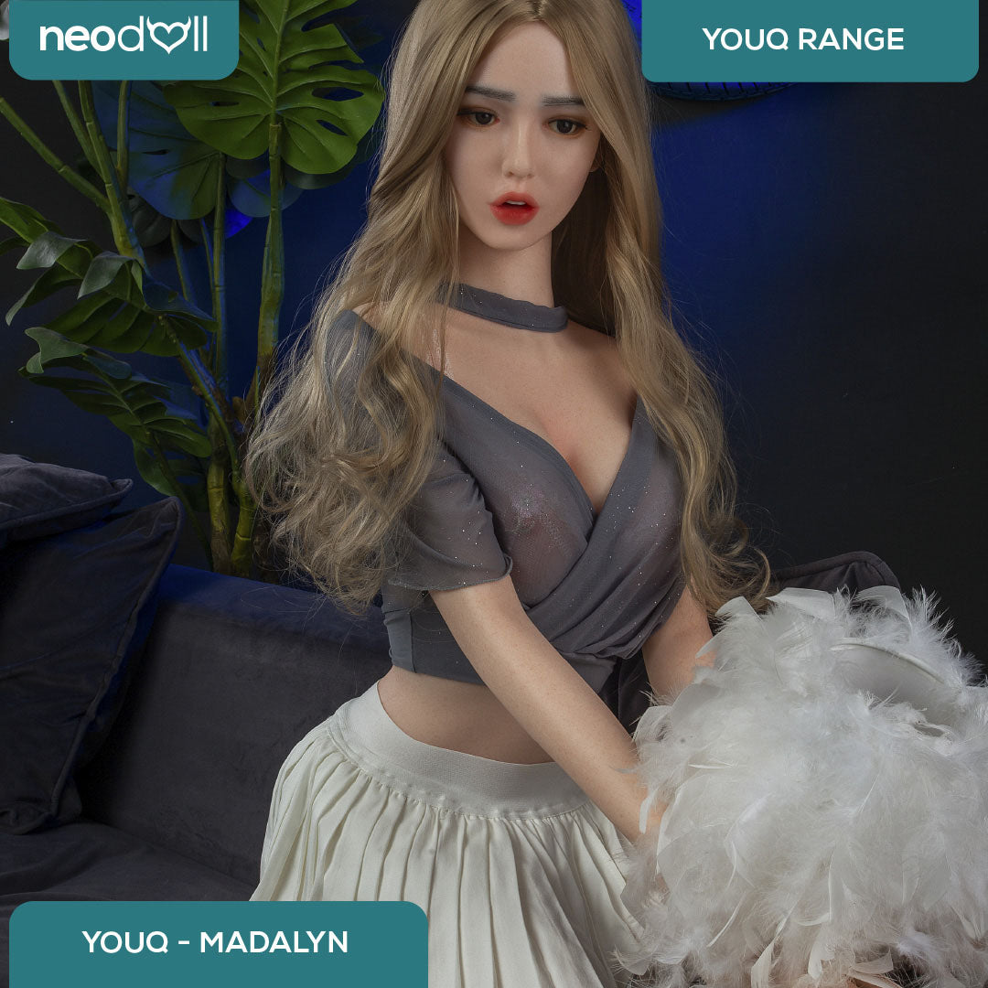 Full Silicone Sex Doll Madalyn | 165cm Height | Natural Skin | Shrug & Standing & Implanted Hair | Youqdoll