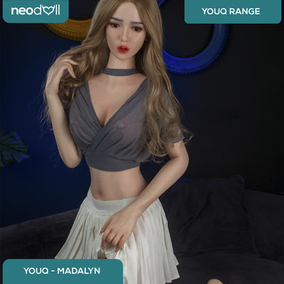 Full Silicone Sex Doll Madalyn | 165cm Height | Natural Skin | Shrug & Standing & Implanted Hair | Youqdoll