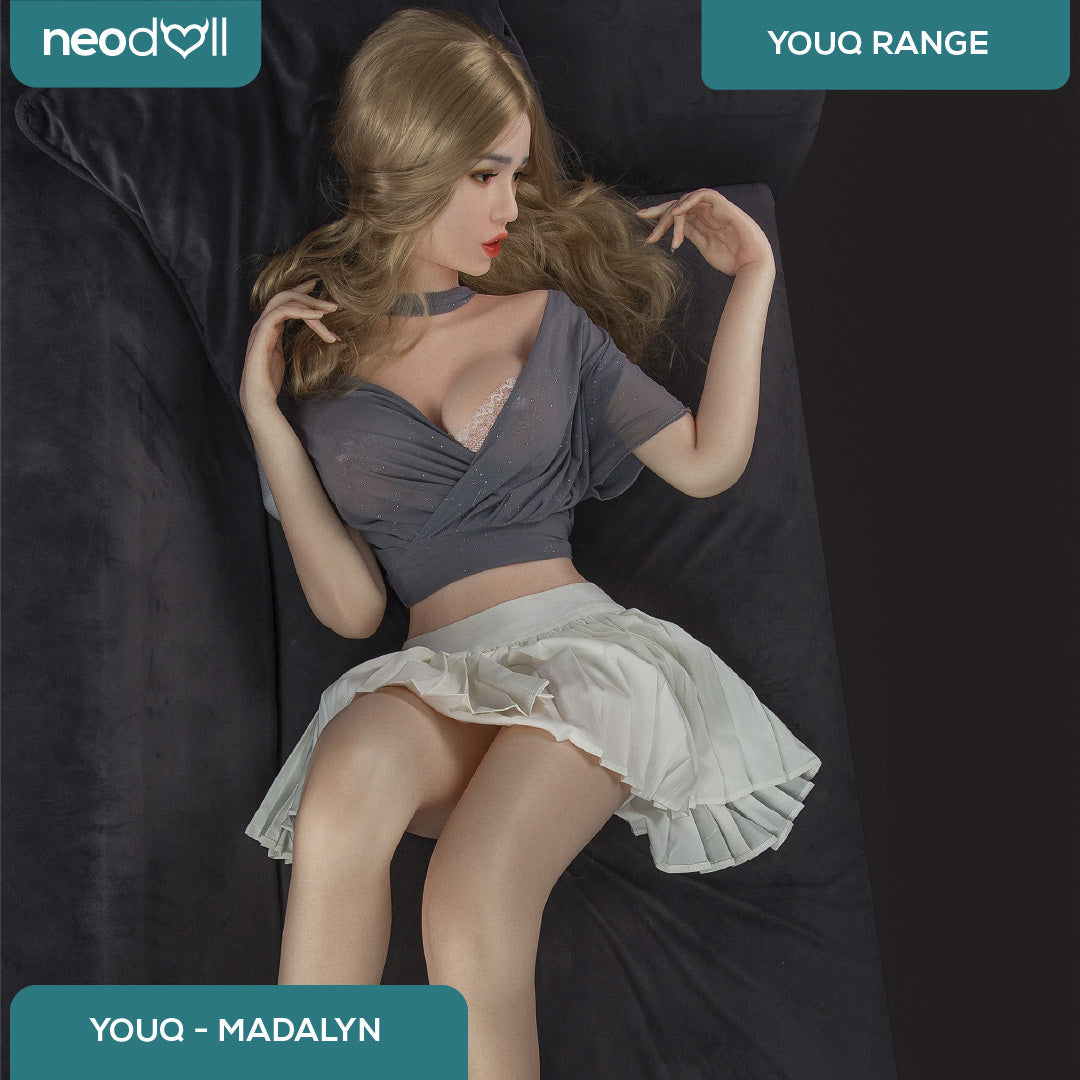 Full Silicone Sex Doll Madalyn | 165cm Height | Natural Skin | Shrug & Standing & Implanted Hair | Youqdoll