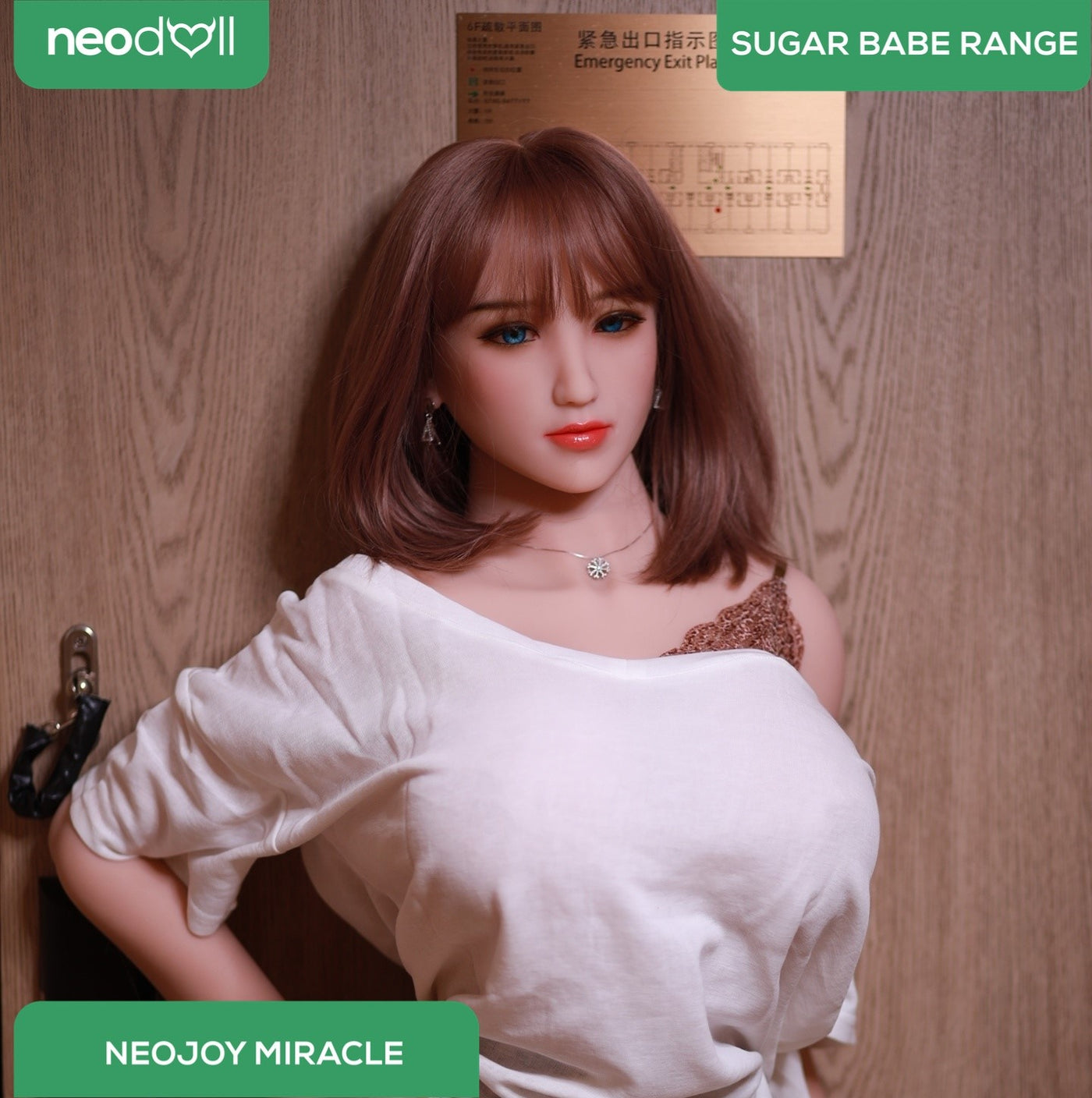 Sex Doll Miracle | 170cm Height | Natural Skin | Shrug & Standing & Gel Breast | Neodoll Sugar Babe