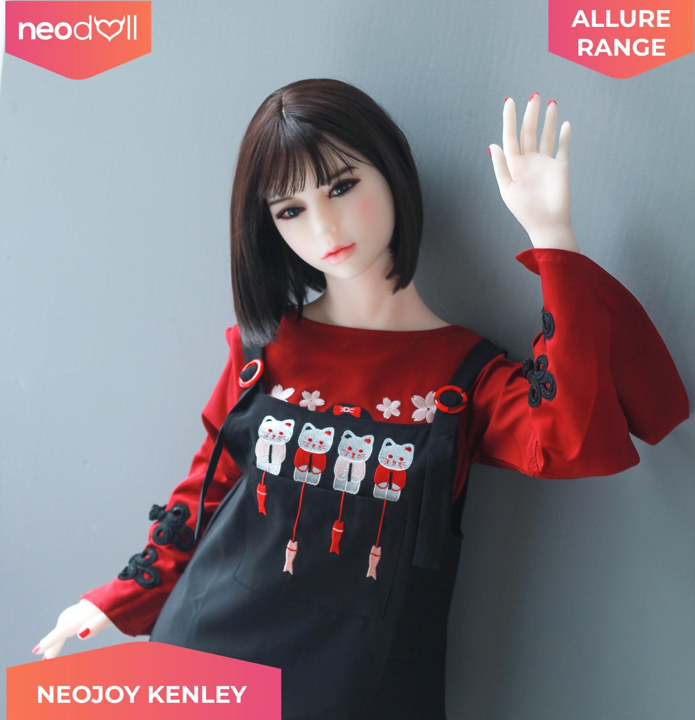 Sex Doll Kenley | 150cm Height | Natural Skin | Shrug & Standing | Neodoll Allure