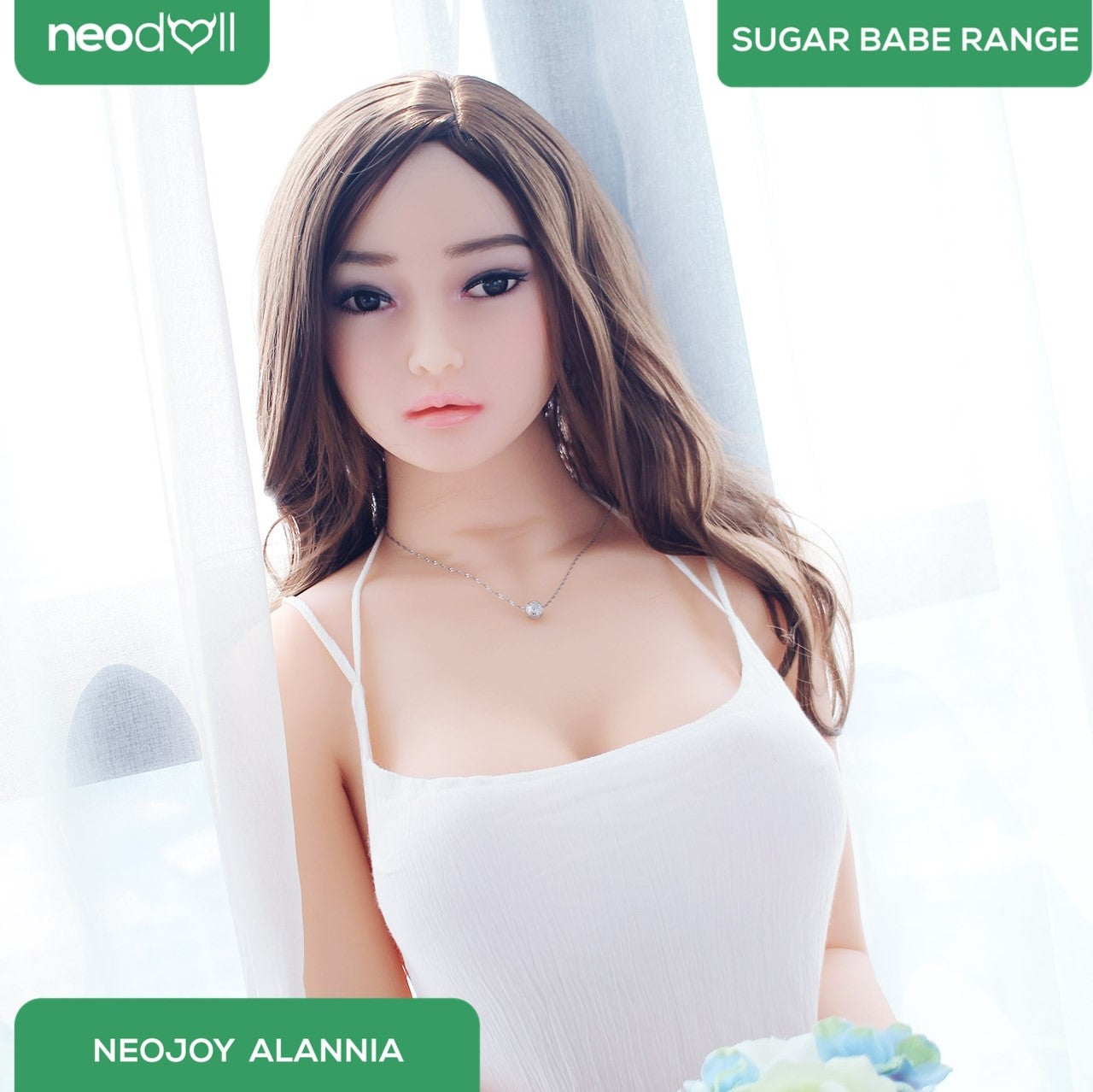 Sex Doll Alannia | 168cm Height | Natural Skin | Shrug & Standing & Gel Breast | Neodoll Sugar Babe