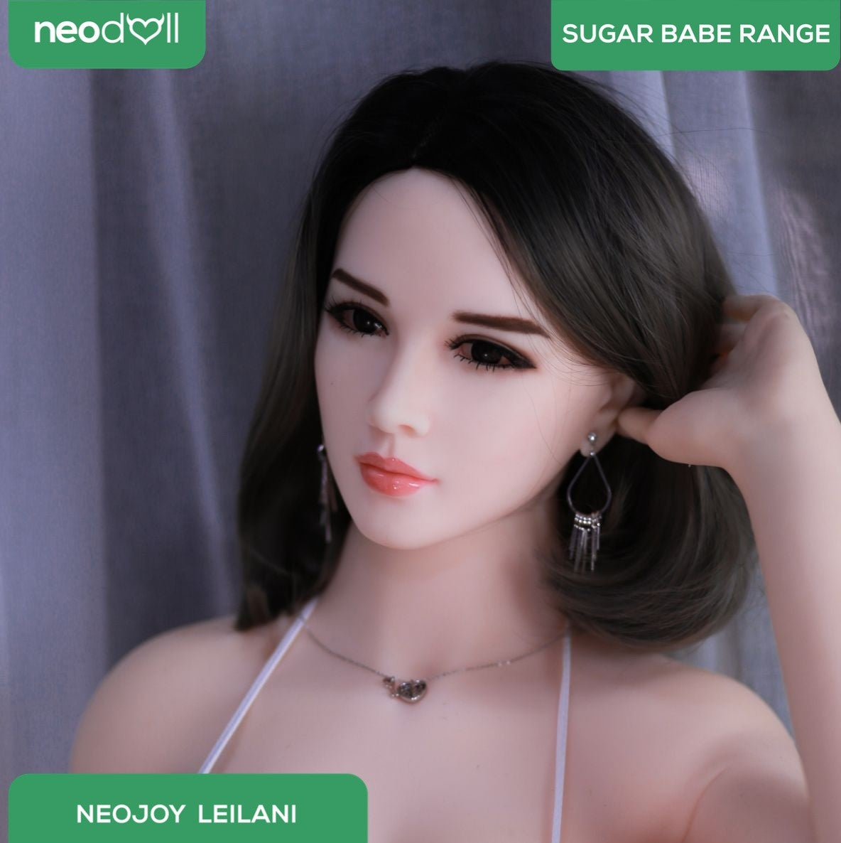 Sex Doll Leilani | 150cm Height | White Skin | Shrug & Standing & Uterus & Gel Breast | Neodoll Sugar Babe