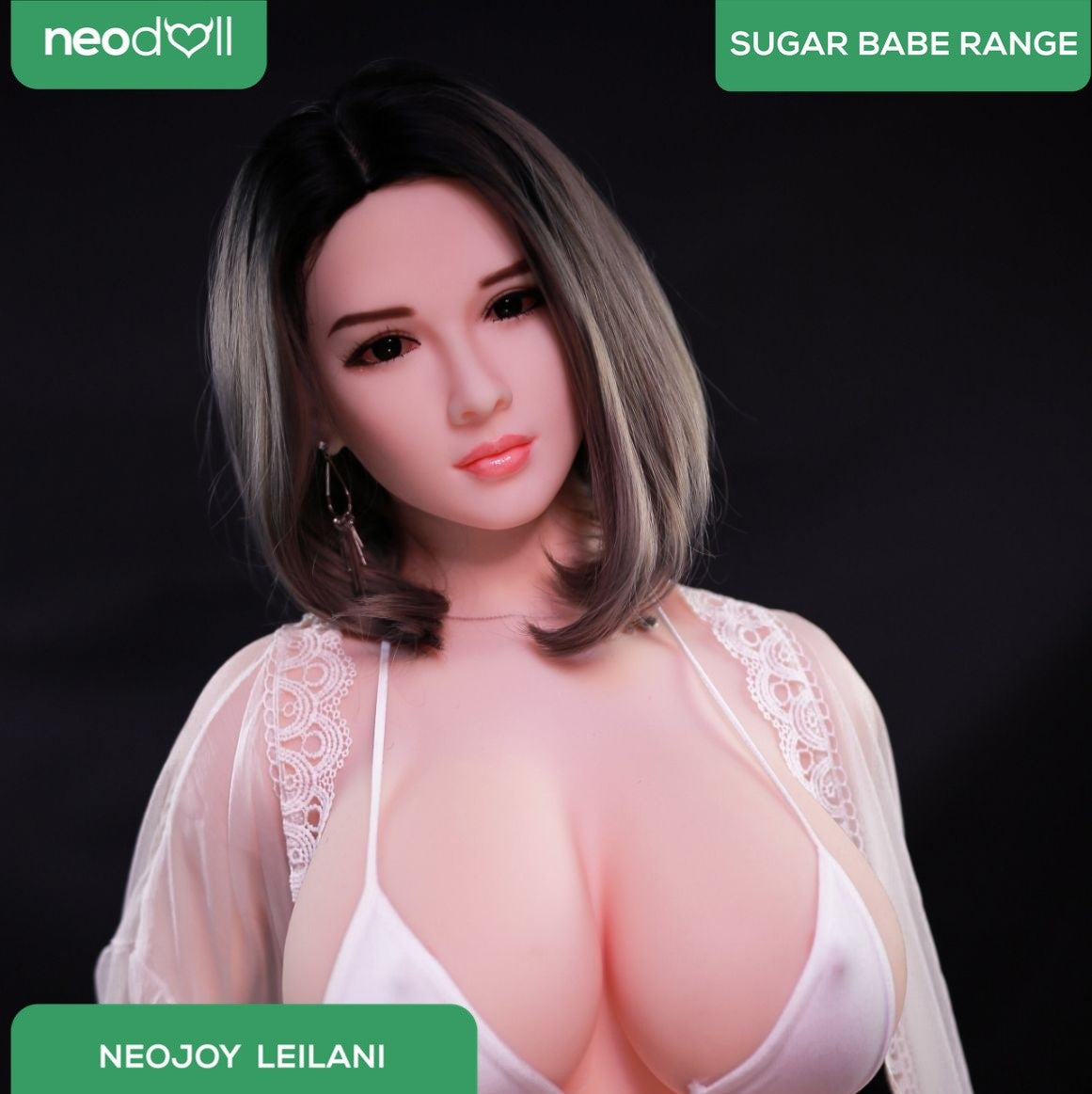 Sex Doll Leilani | 150cm Height | White Skin | Shrug & Standing & Uterus & Gel Breast | Neodoll Sugar Babe