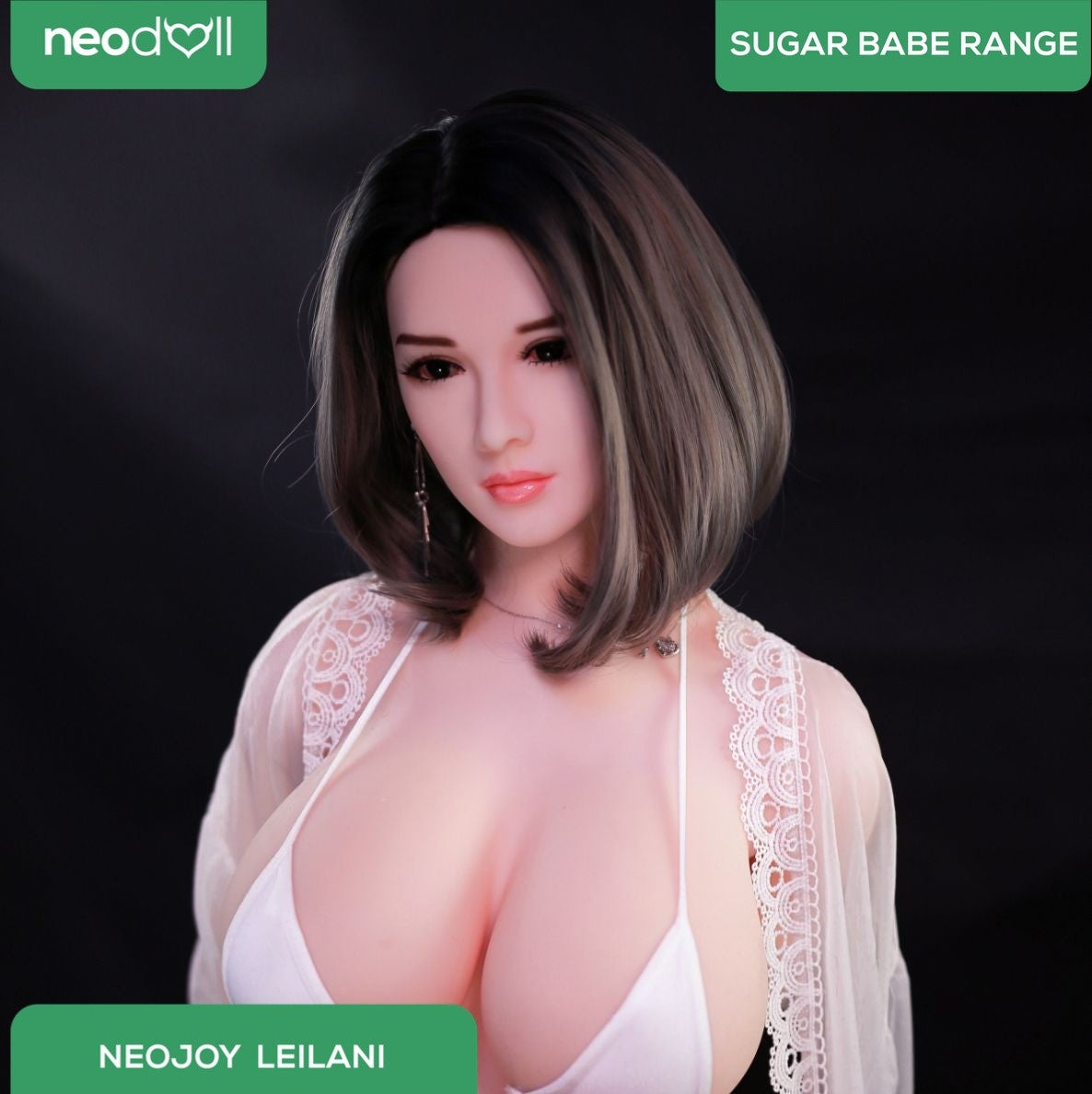 Sex Doll Leilani | 150cm Height | White Skin | Shrug & Standing & Uterus & Gel Breast | Neodoll Sugar Babe