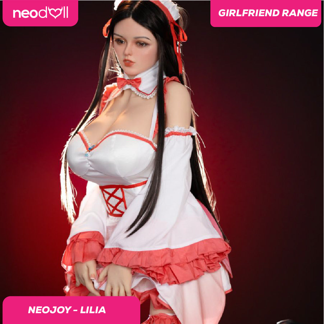 Silicone TPE Hybrid Sex Doll Lilia | 165cm Height | Natural Skin | Shrug & Standing | Neodoll Girlfriend