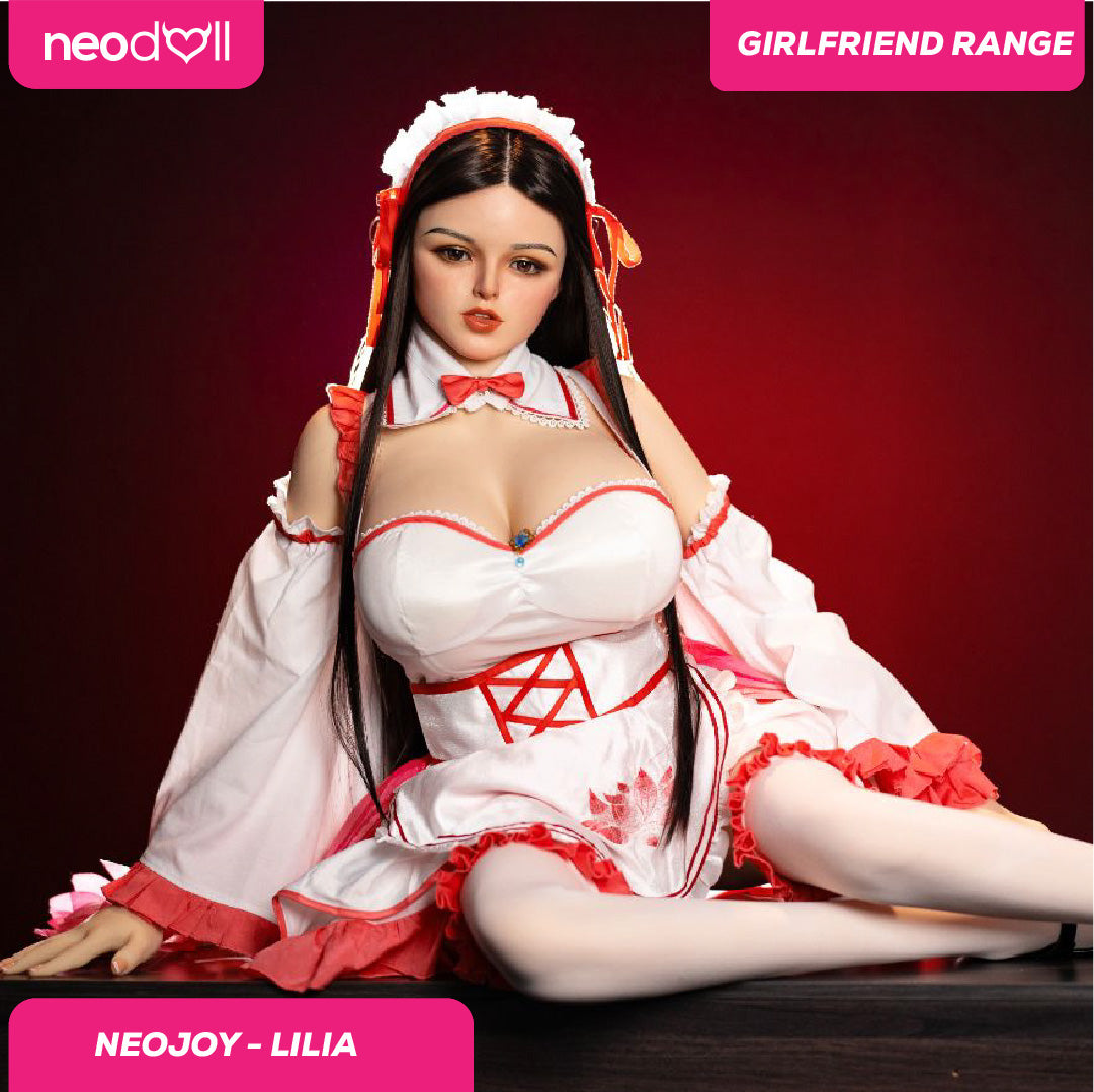 Silicone TPE Hybrid Sex Doll Lilia | 165cm Height | Natural Skin | Shrug & Standing | Neodoll Girlfriend