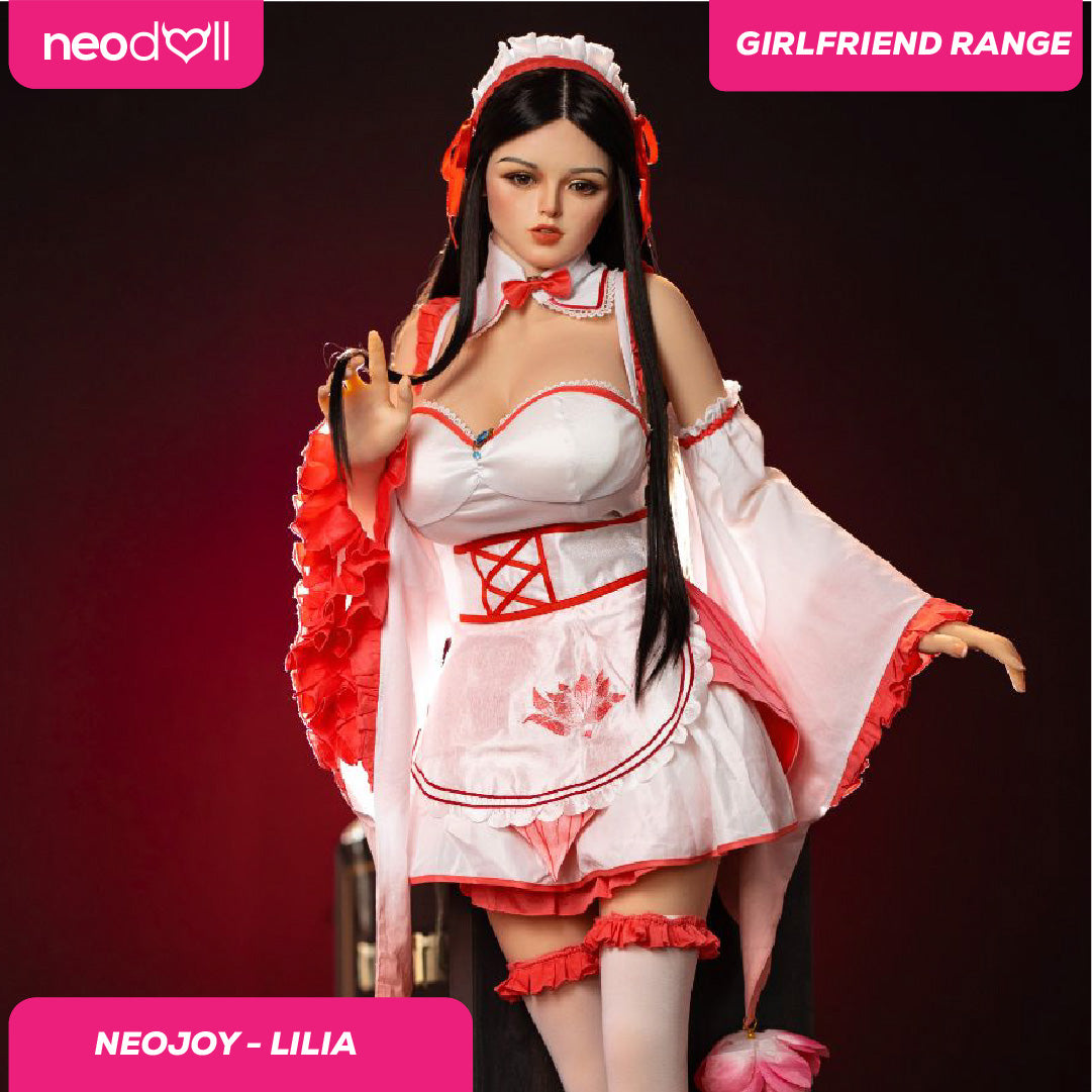 Silicone TPE Hybrid Sex Doll Lilia | 165cm Height | Natural Skin | Shrug & Standing | Neodoll Girlfriend