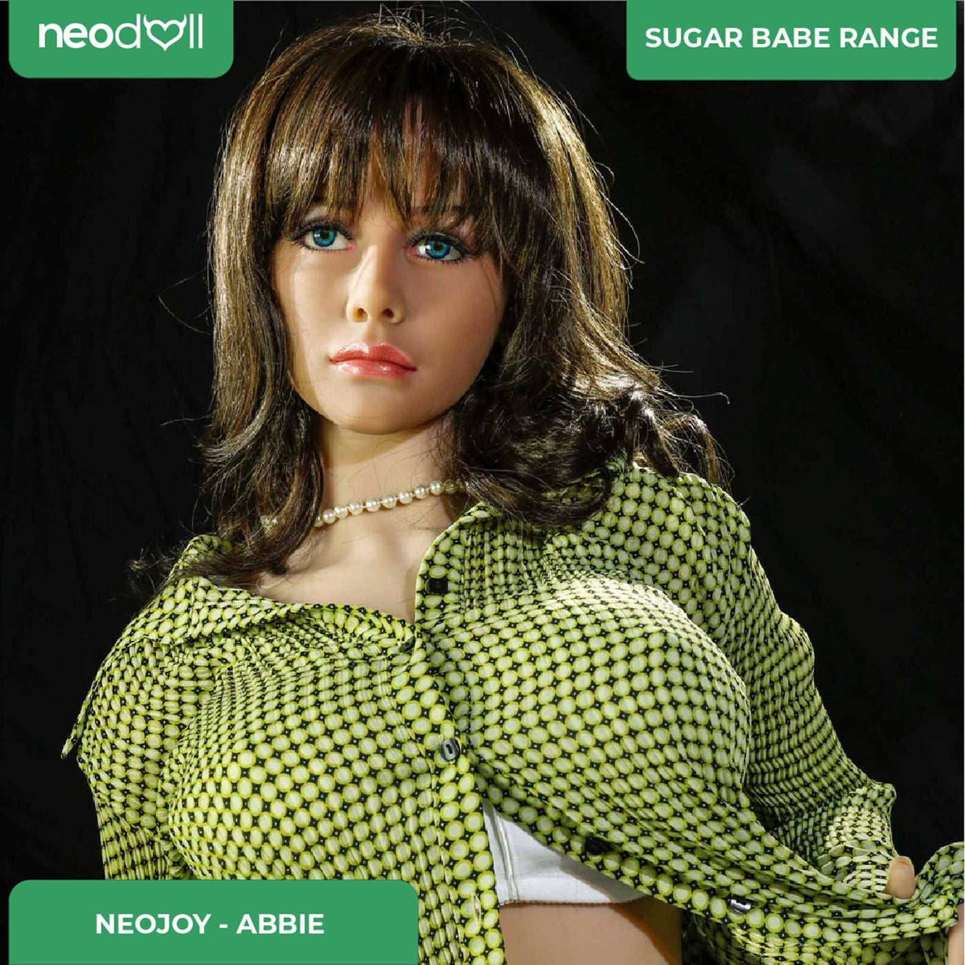 Sex Doll Abbie | 165cm Height | Wheat Skin | Shrug & Standing & Uterus | Neodoll Sugar Babe