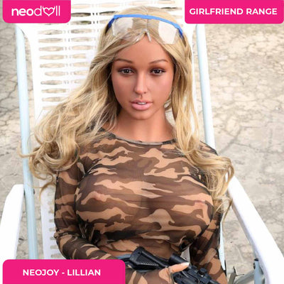 Neodoll Girlfriend Lillian - Realistic Silicone Sex Doll - 158cm - Tan