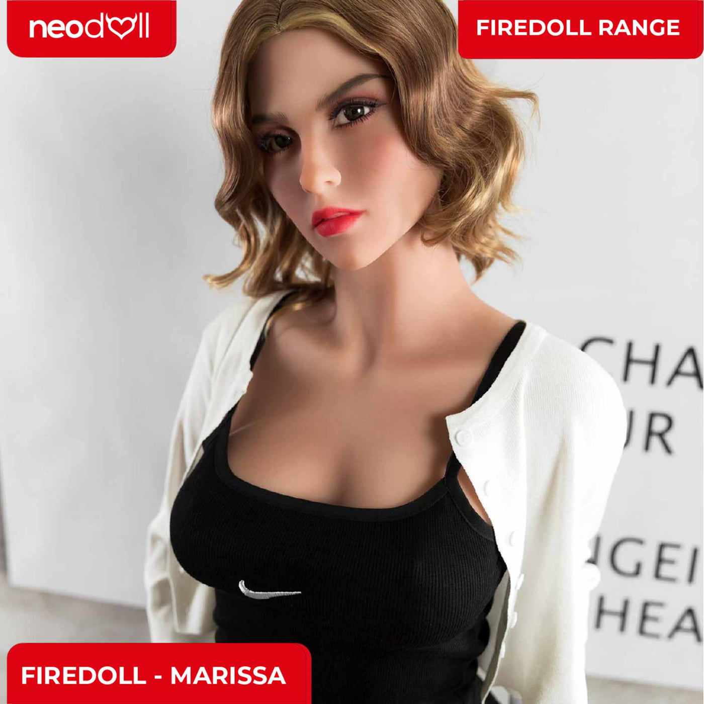 Fire Doll - Marissa - Realistic Sex Doll - Gel Breast - 166cm - Light Tan