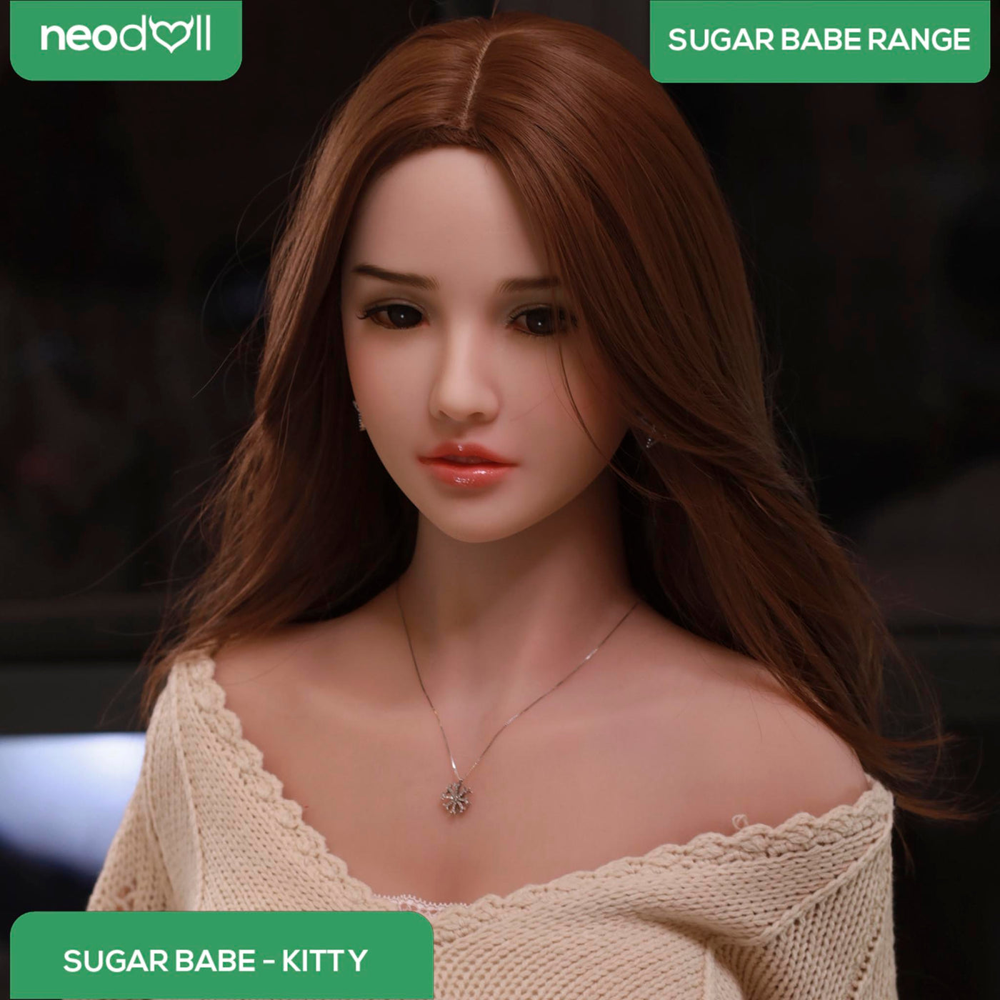 Sex Doll Kitty | 157cm Height | Natural Skin | Shrug & Standing & Uterus & Gel Breast | Neodoll Sugar Babe