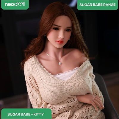 Sex Doll Kitty | 157cm Height | Natural Skin | Shrug & Standing & Uterus & Gel Breast | Neodoll Sugar Babe