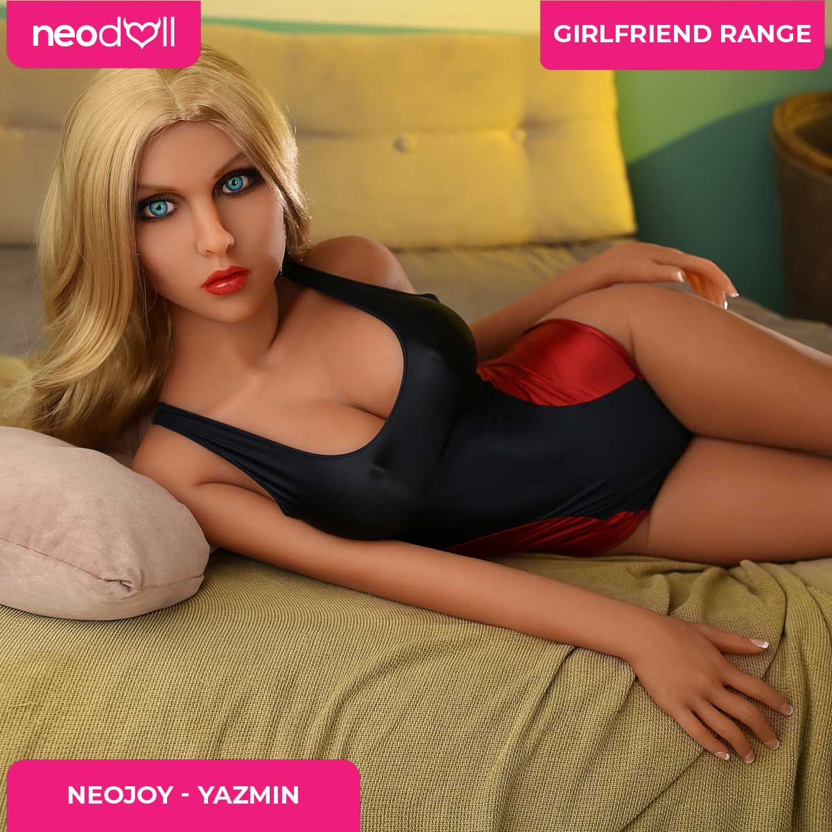 Sex Doll Yazmin | 148cm Height | Tan Skin | Standing | Neodoll Girlfriend