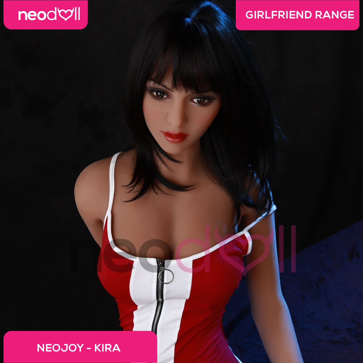 Sex Doll Kira | 166cm Height | Tan Skin | Standing & Shrug | Neodoll Girlfriend