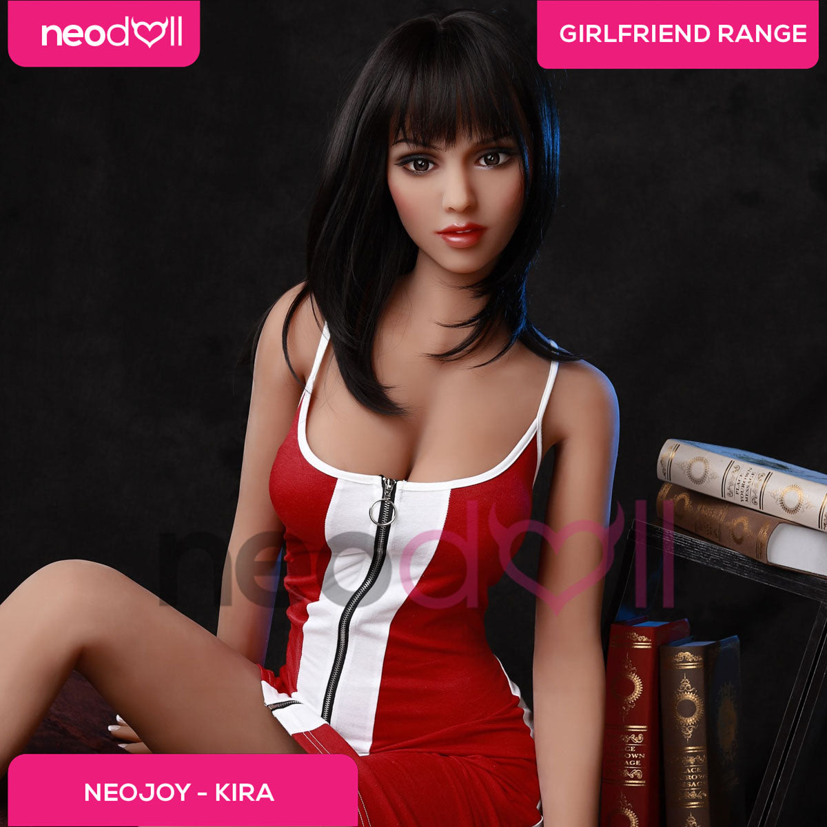 Sex Doll Kira | 166cm Height | Tan Skin | Standing & Shrug | Neodoll Girlfriend