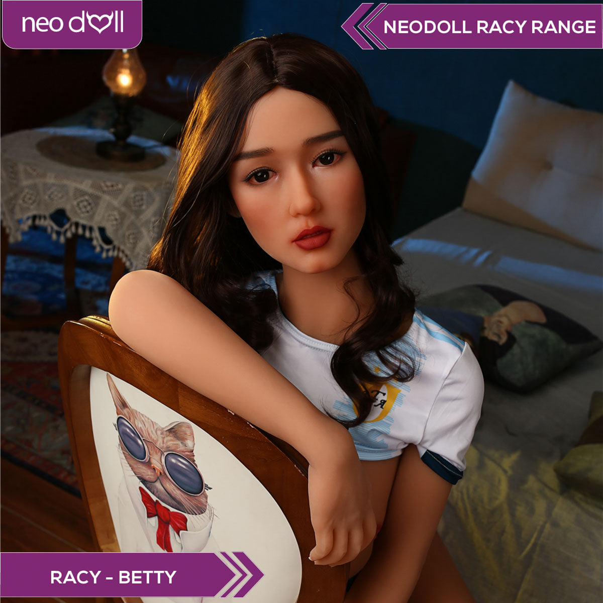 Neodoll Racy - Betty - Realistic Sex Doll - 166cm - Tan