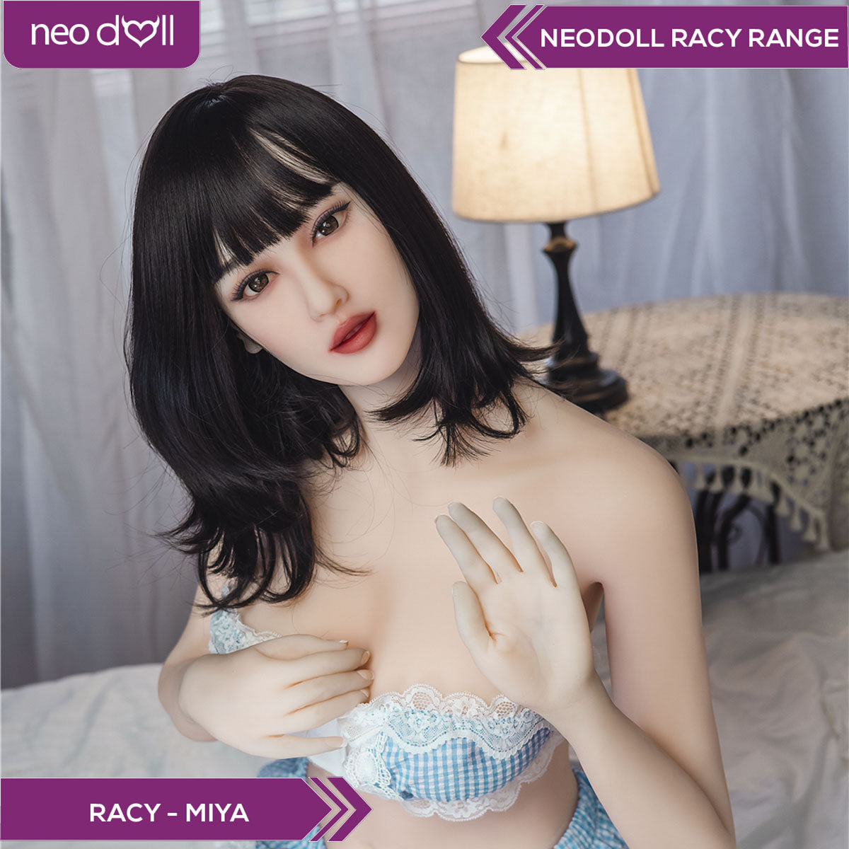 Neodoll Racy - Miya - Realistic Sex Doll - 159cm - White