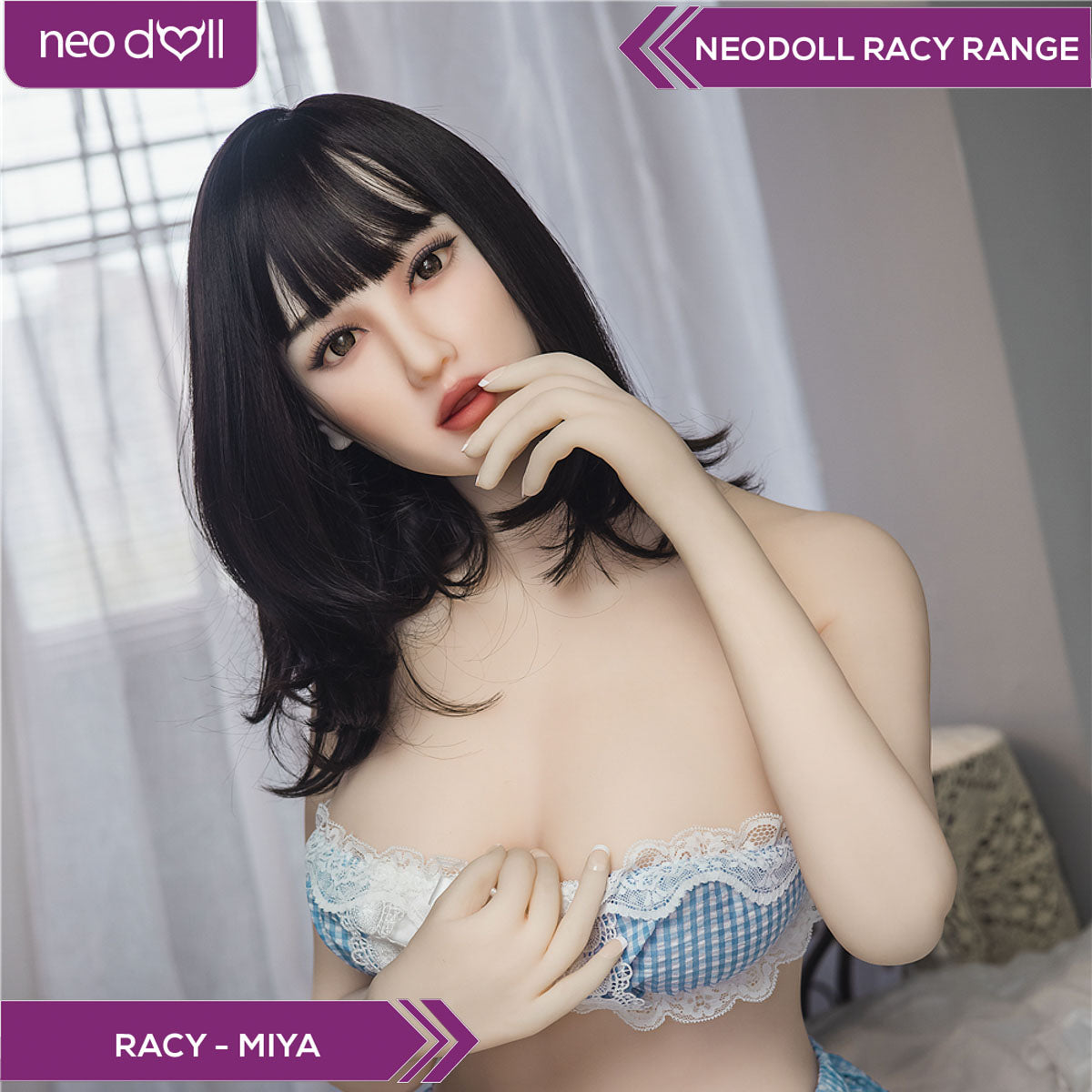 Neodoll Racy - Miya - Realistic Sex Doll - 159cm - White