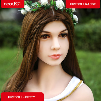 Sex Doll Betty | 165cm Height | Natural Skin | Shrug & Standing | Neodoll Fire Doll