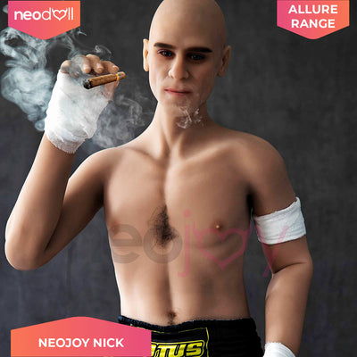 Neodoll Allure Nick - Realistic Male Sex Doll - 173cm - Tan - 17cm Penis