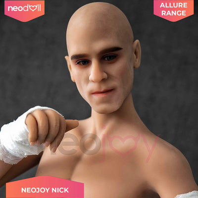 Neodoll Allure Nick - Realistic Male Sex Doll - 173cm - Tan - 17cm Penis