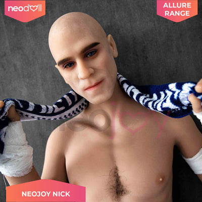 Neodoll Allure Nick - Realistic Male Sex Doll - 173cm - Tan - 17cm Penis