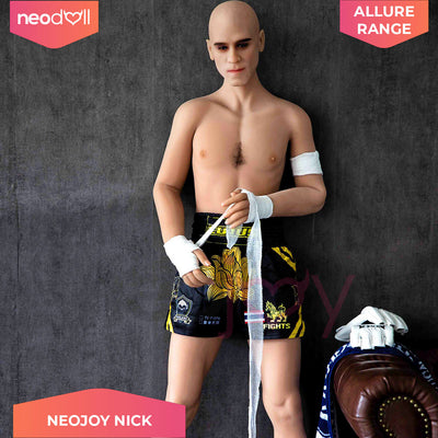 Neodoll Allure Nick - Realistic Male Sex Doll - 173cm - Tan - 17cm Penis