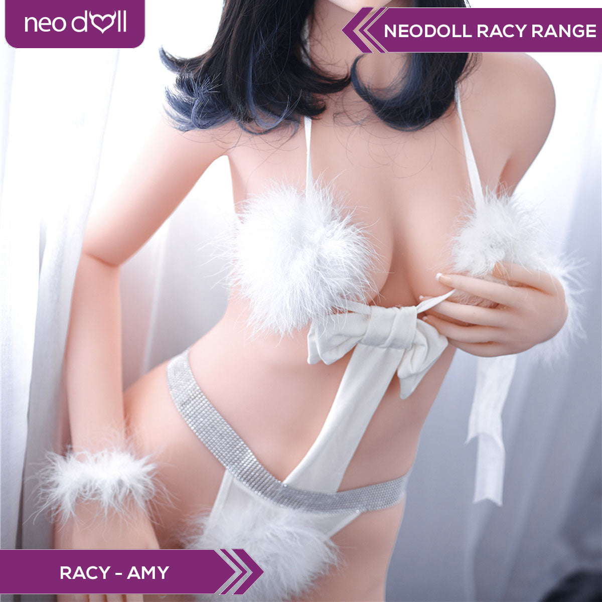 Sex Doll Amy | 163cm Height | Natural Skin | Shrug & Standing | Neodoll Racy