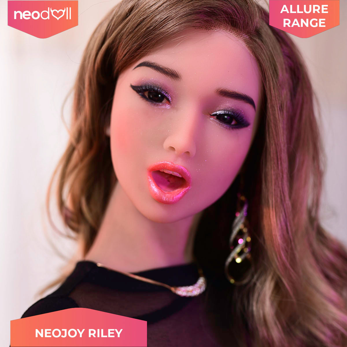 Sex Doll Riley- | 158cm Height | Tan Skin | Shrug & Standing | Neodoll Allure