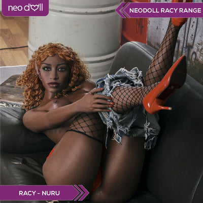 Sex Doll Nuru | 168cm Height | Black Skin | Shrug & Standing | Neodoll Racy