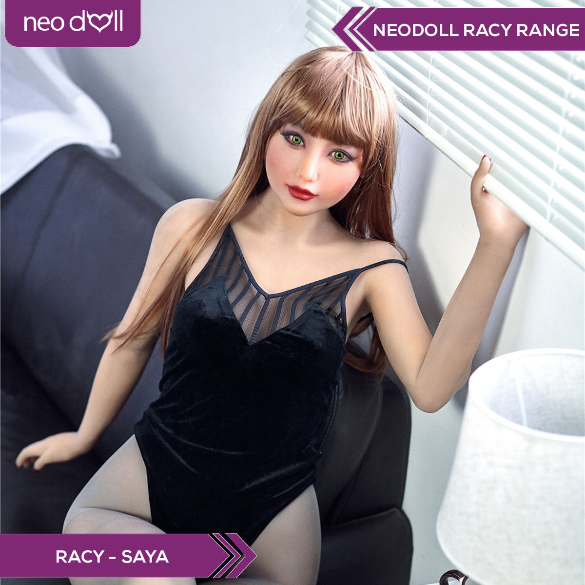 Sex Doll Saya | 163cm Height | White Skin | Shrug & Standing | Neodoll Racy