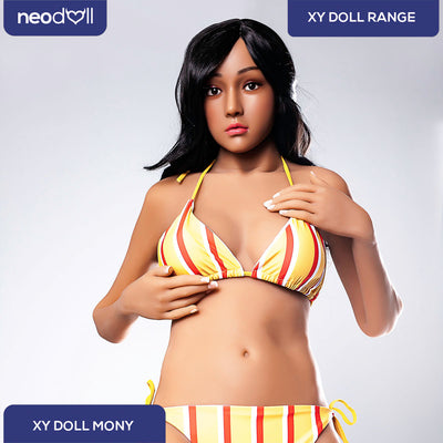 Silicone TPE Hybrid Sex Doll Mony | 168cm Height | Tan Skin | Shrug & Standing | XYDoll