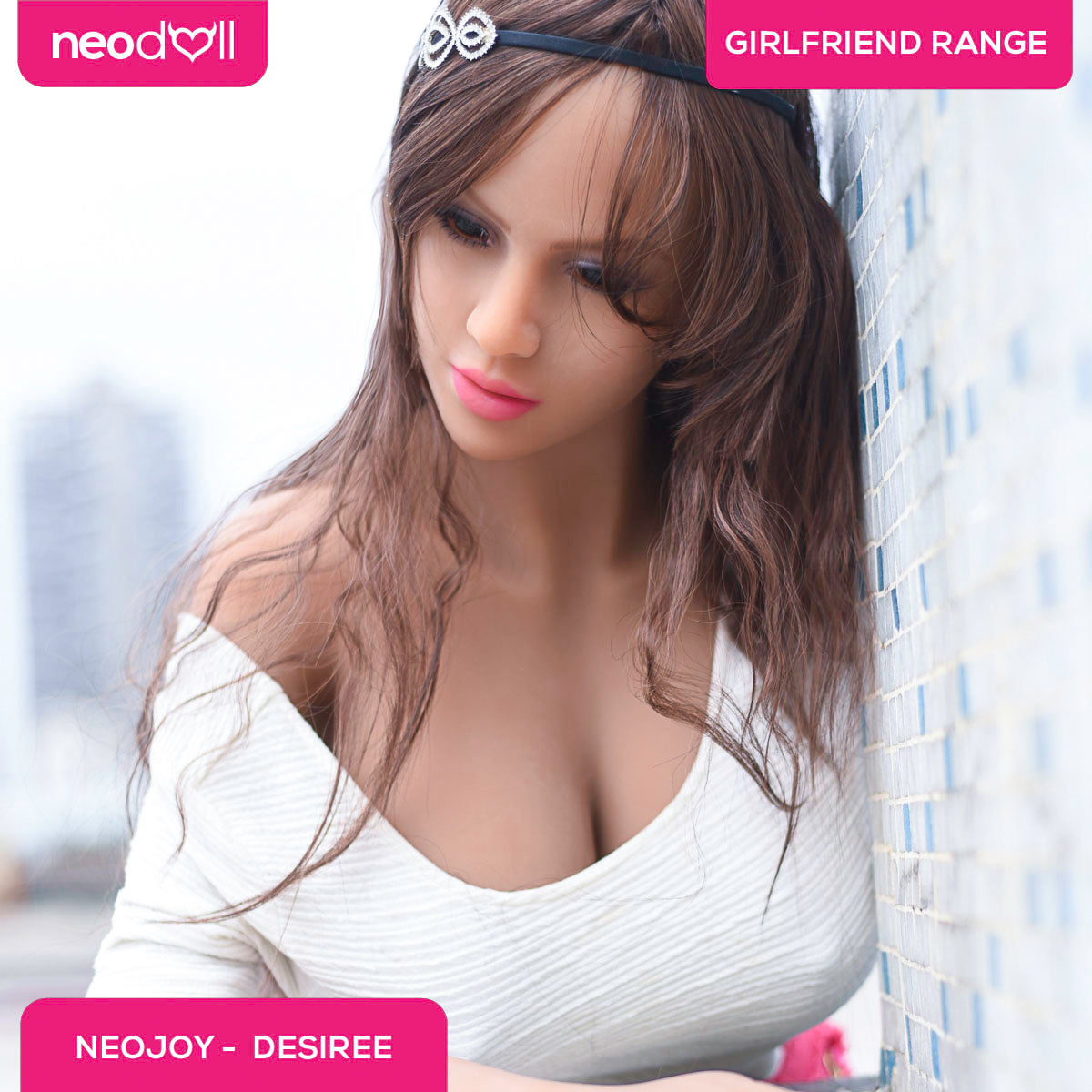 Sex Doll Desiree | 165cm Height | Tan Skin | Standing & Shrug | Neodoll Girlfriend