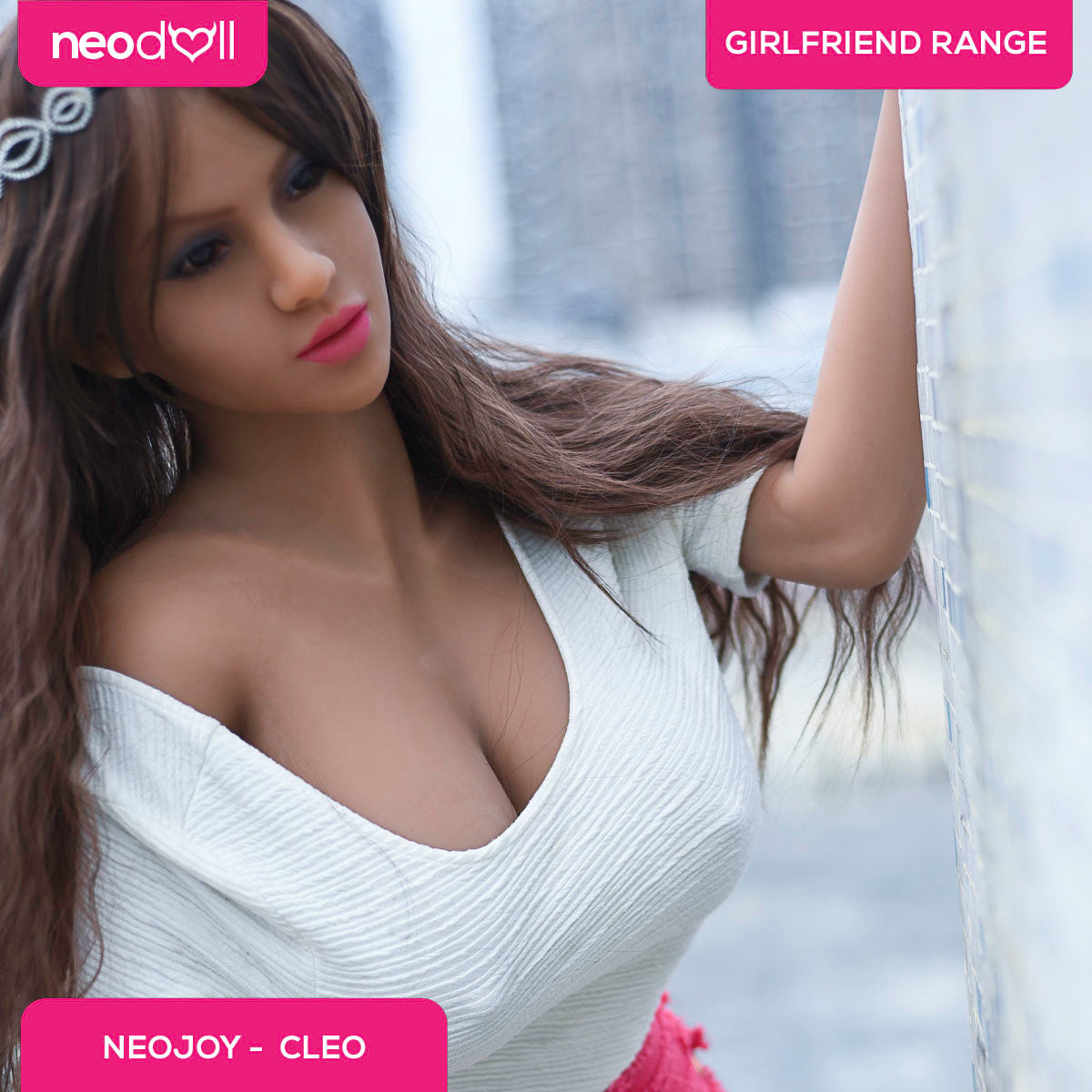 Sex Doll Cleo | 165cm Height | Tan Skin | Standing & Shrug | Neodoll Girlfriend