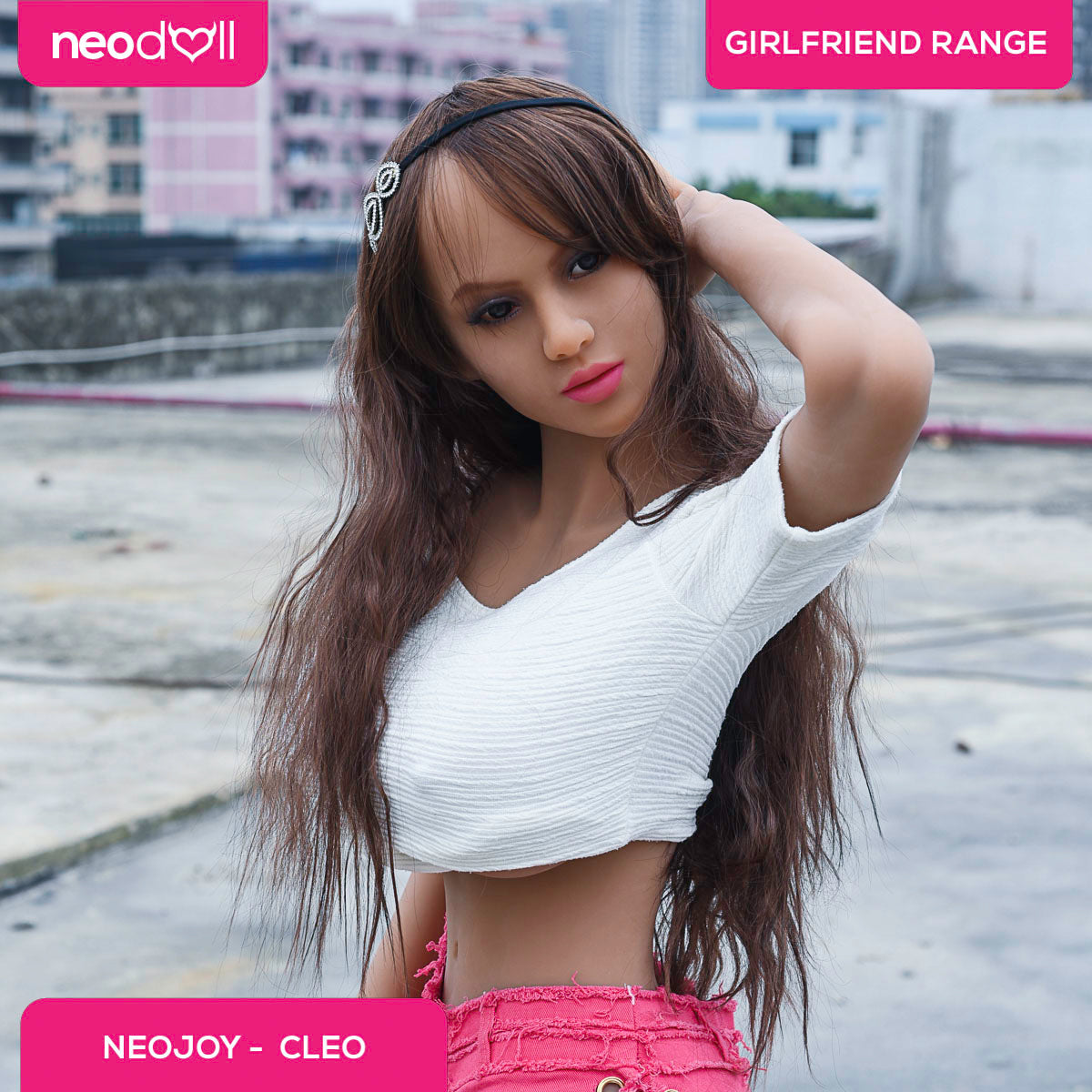 Sex Doll Cleo | 165cm Height | Tan Skin | Standing & Shrug | Neodoll Girlfriend