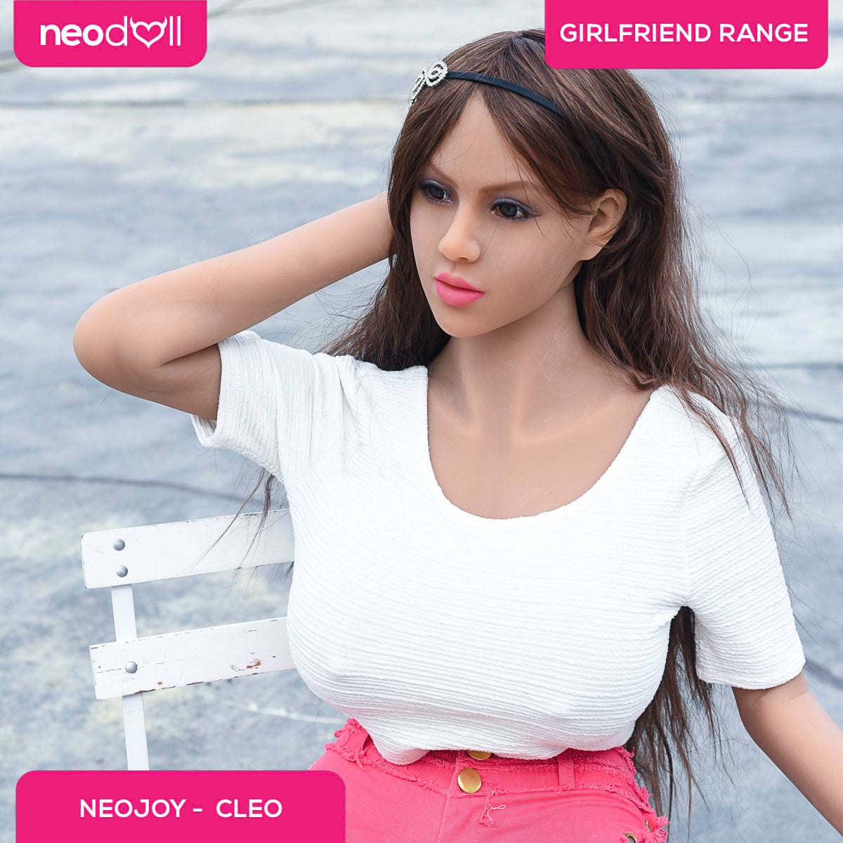 Sex Doll Cleo | 165cm Height | Tan Skin | Standing & Shrug | Neodoll Girlfriend